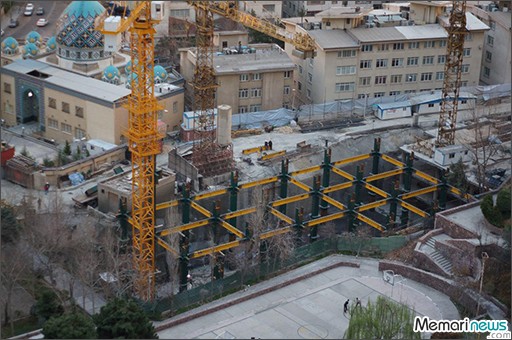 شرکت عمران تکلار عملیات ساخت برج غیرقانونی هرمزان را شتاب بخشید.